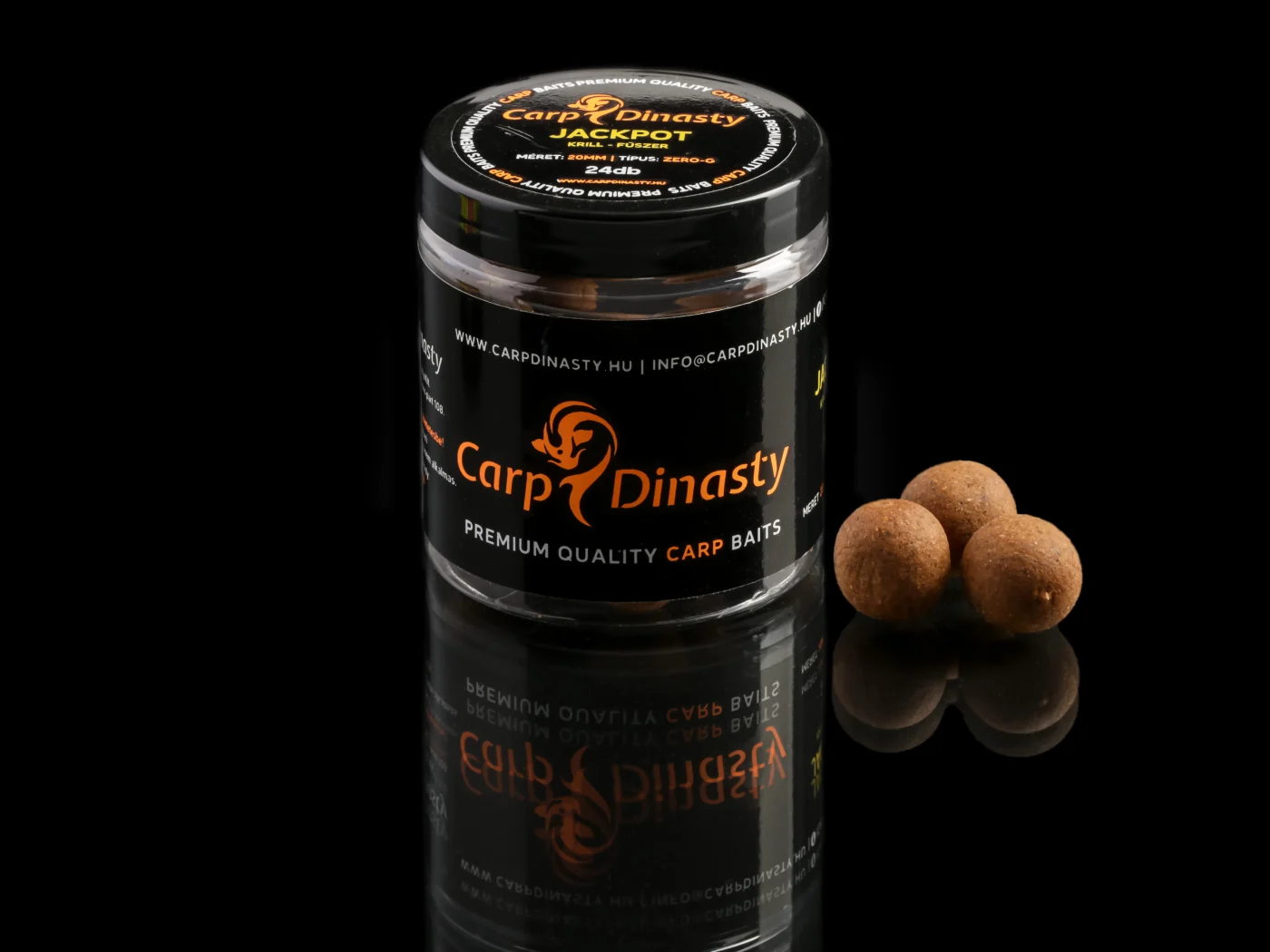 Jackpot Zero-G csalizó bojli 20mm - Carp Dinasty