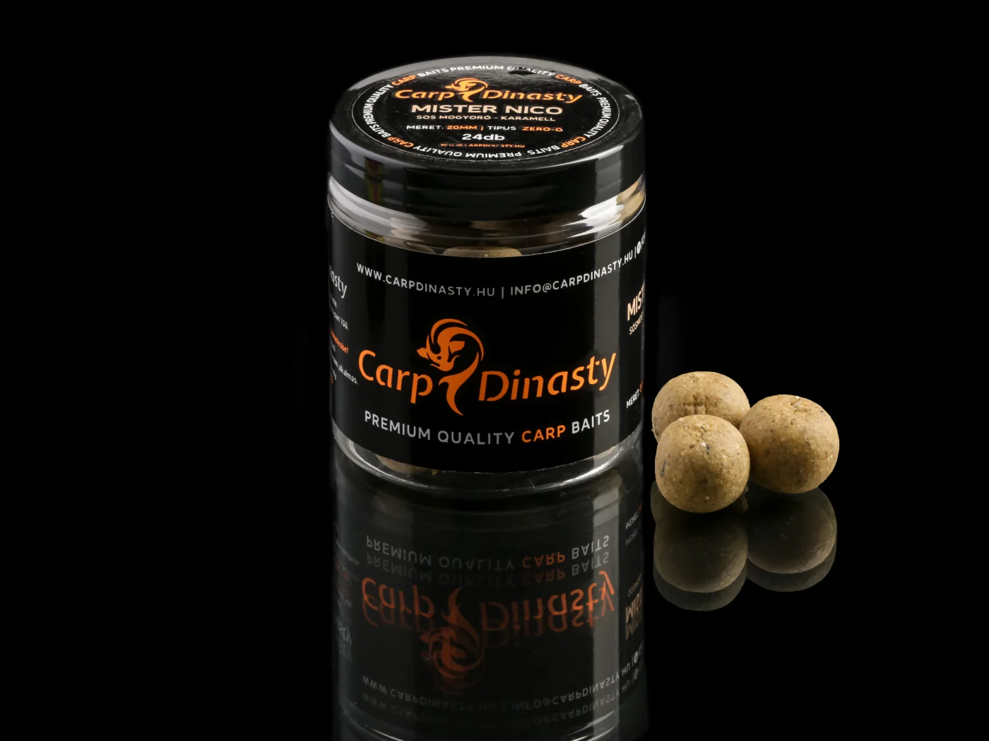 Mister Nico Zero-G csalizó bojli 20mm - Carp Dinasty
